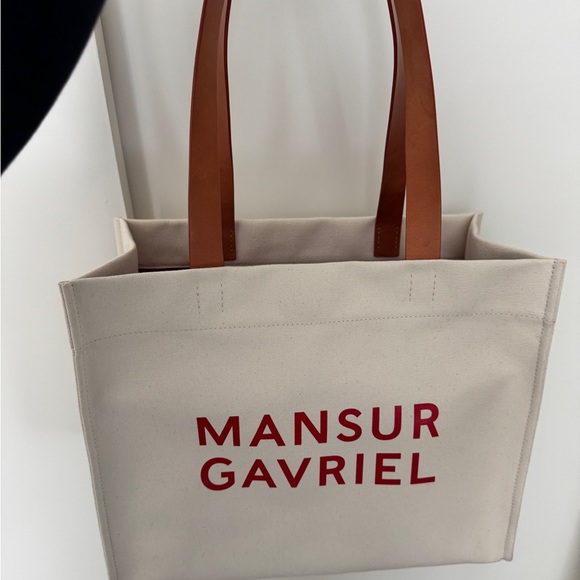 Mansur Gabriel Logo tote - Picture 5 of 13